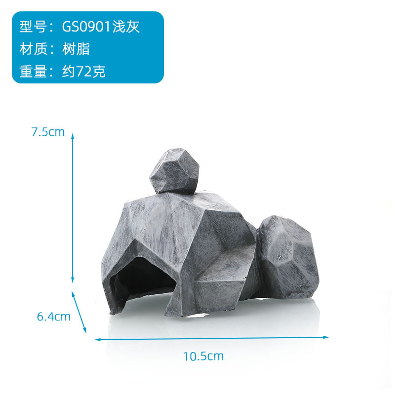 Simulación de guijarros, simulación de piedra de arroyo, piedra pequeña, pecera, paisajismo, jardinería, maceta de arena de arroyo, piedra de playa de río