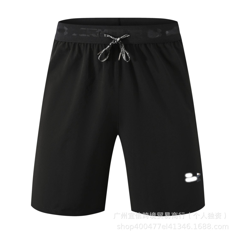 New Foreign Trade Summer Sports Quick-Dry Breathable Shorts for Men, Loose Fit Running Fitness Training Casual Five-Point Pants