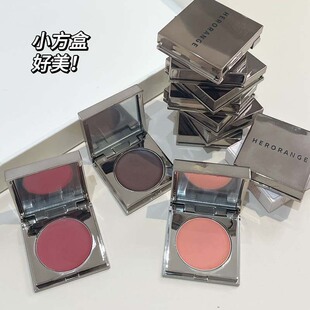 HERORANGE ~ sweetheart soft lip mud natural nude makeup with monochrome blush cream white cheap net red