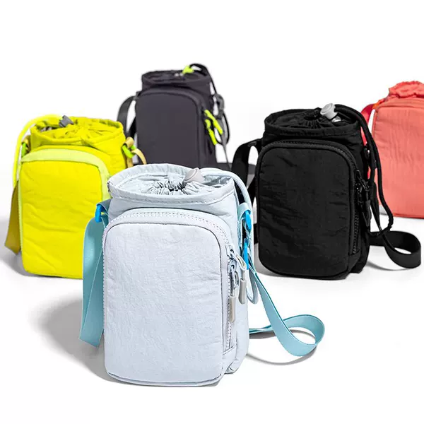 Travel Cross-Body Water Bottle Bag, Outdoor Portable Water Bottle, High-Looking Waterproof Backpack, Men's and Women's Thermos Cup Bag