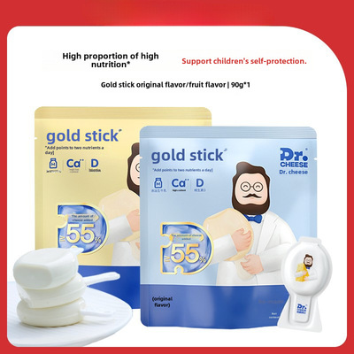 Сырные палочки Dr. Cheese Gold Сырные палочки детские детские снеки 55% сыр 90г без воды