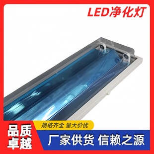 LED purification lamp 1.2 m double tube purification lamp spray white purification lamp dust-free purification workshop shell kit