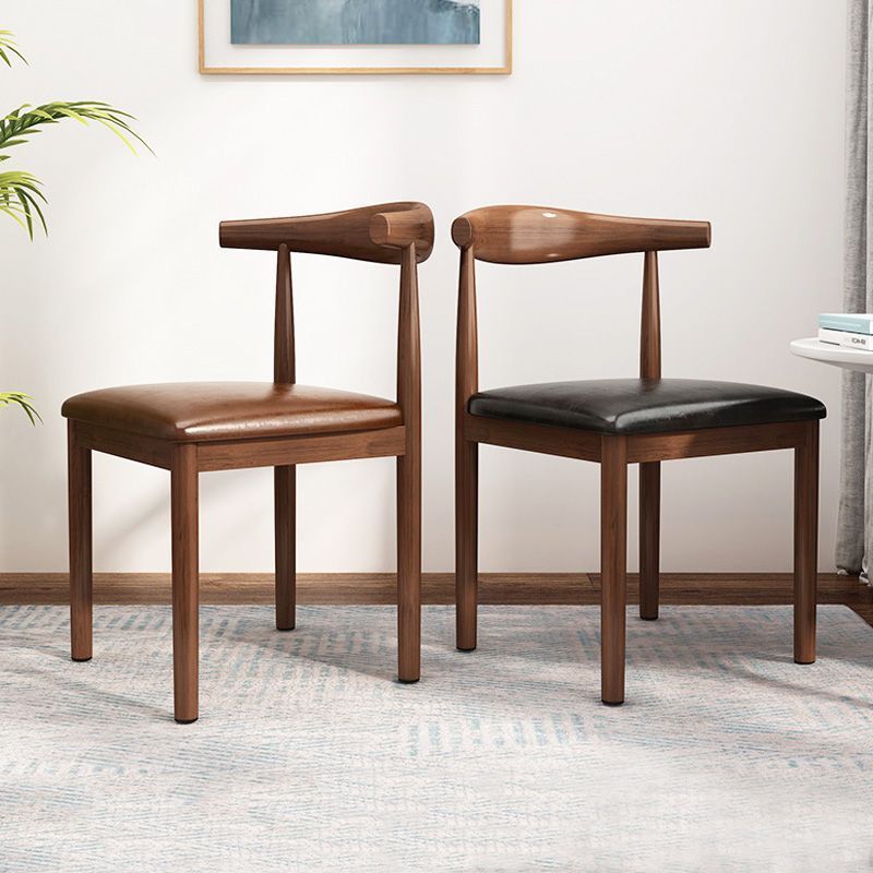 Wrought Iron Horn Chair Modern Minimalist Chair Home Internet Celebrity Dining Chair Wholesale Milk Tea Snack Hot Pot Fast Food Restaurant Stool