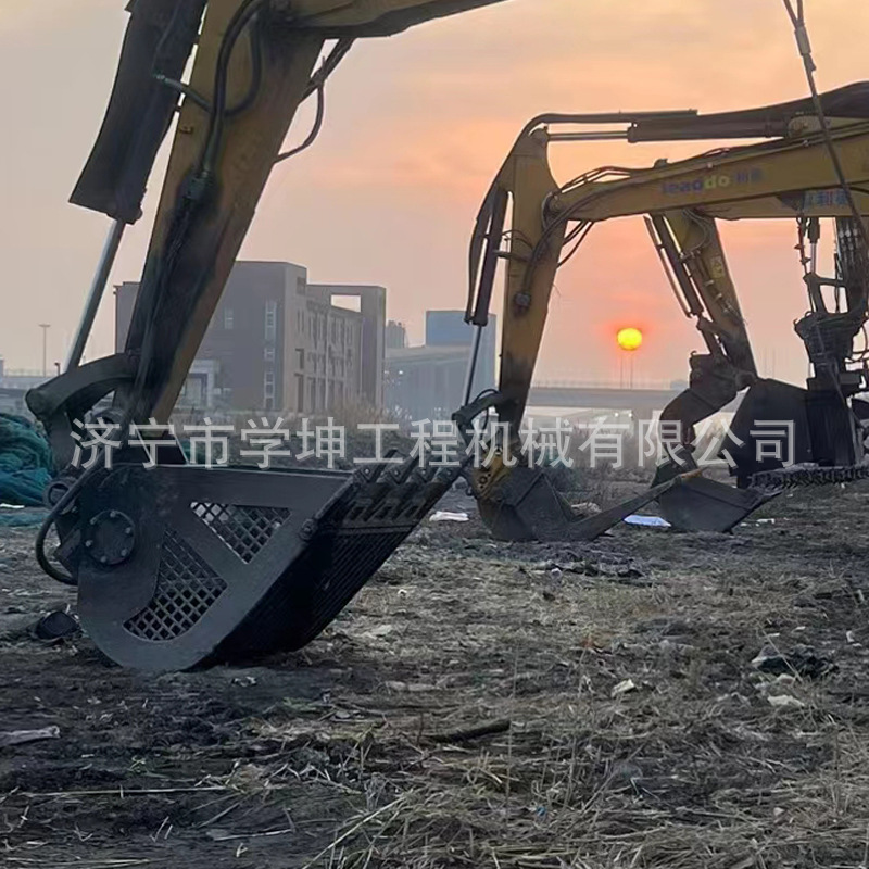 高频筛分斗 快速震动斗 网格激振器 道砟筛斗 液压高速振动筛