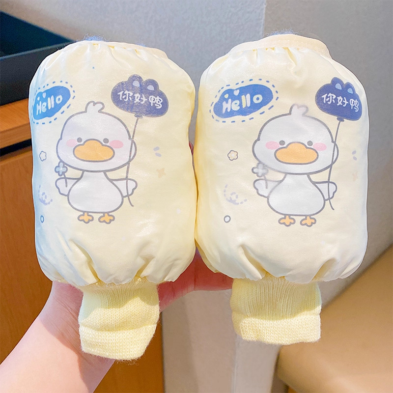 儿童防污防脏袖套秋冬季新款女孩套袖女童卡通写作业防水护袖宝宝|undefined