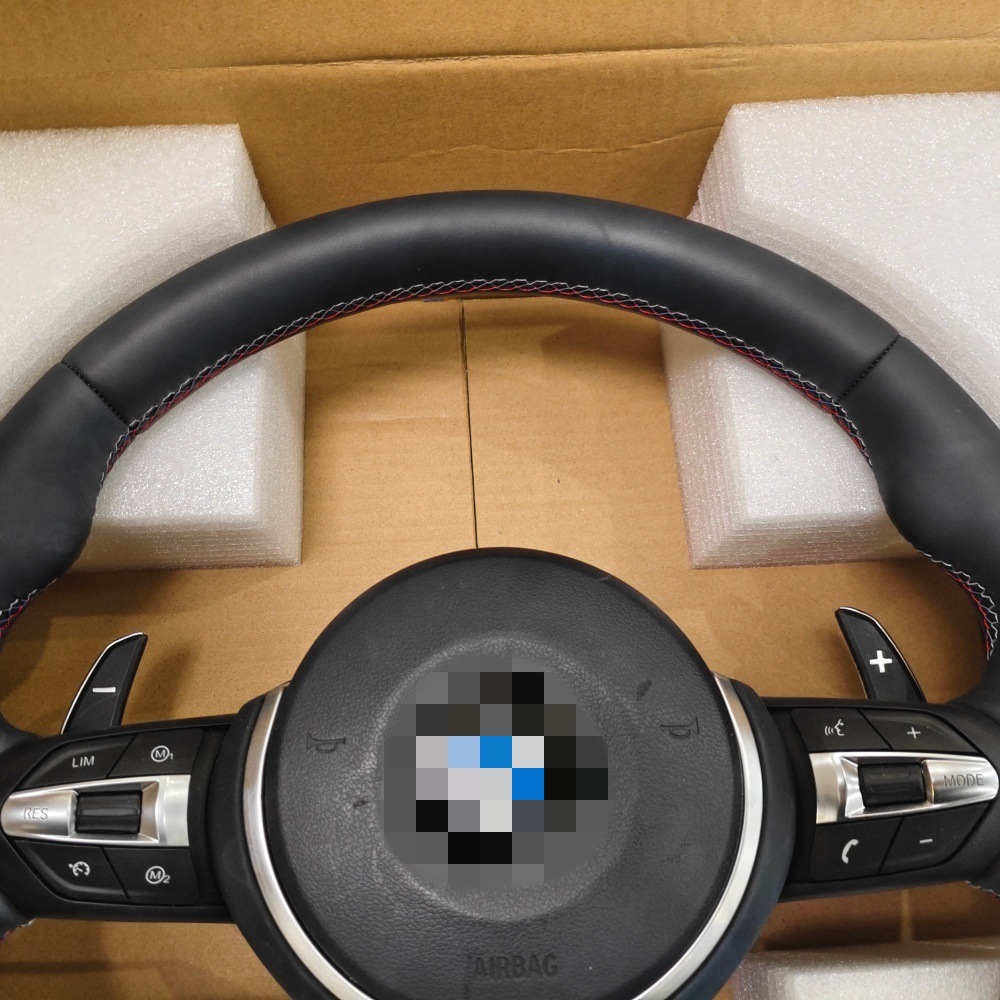Suitable for BMW 1234567 series X3X5X6E70 E90 F10 F30 modified genuine leather steering wheel assembly