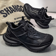 2025秋季新款男鞋日韩系休闲鞋男士欧洲站厚底单鞋旅游鞋一件代发