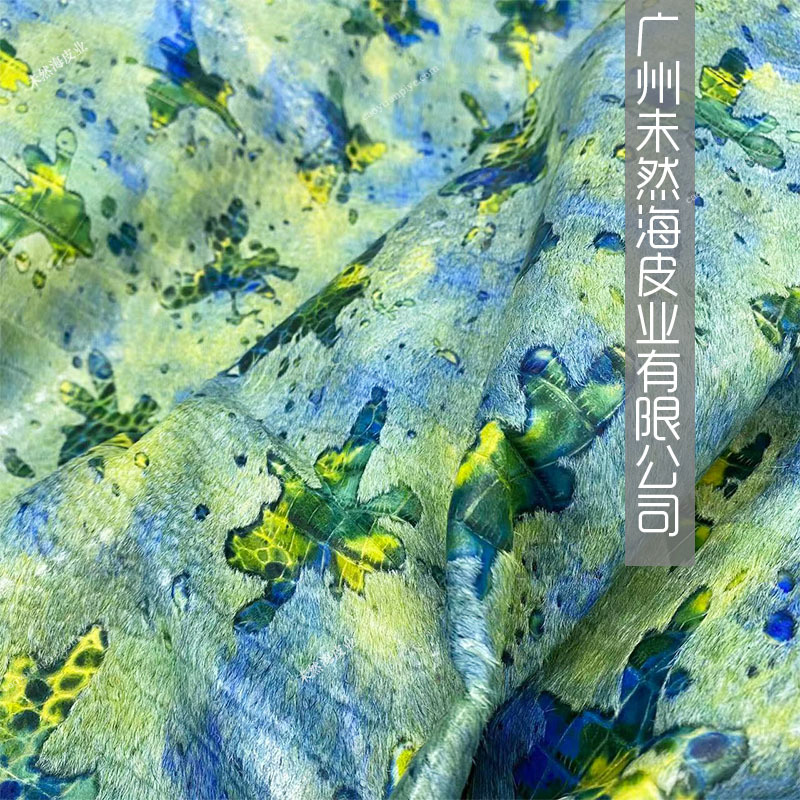 脱花马毛鳄鱼纹烛光幻彩油腊变色牛皮真皮真皮箱包爆款