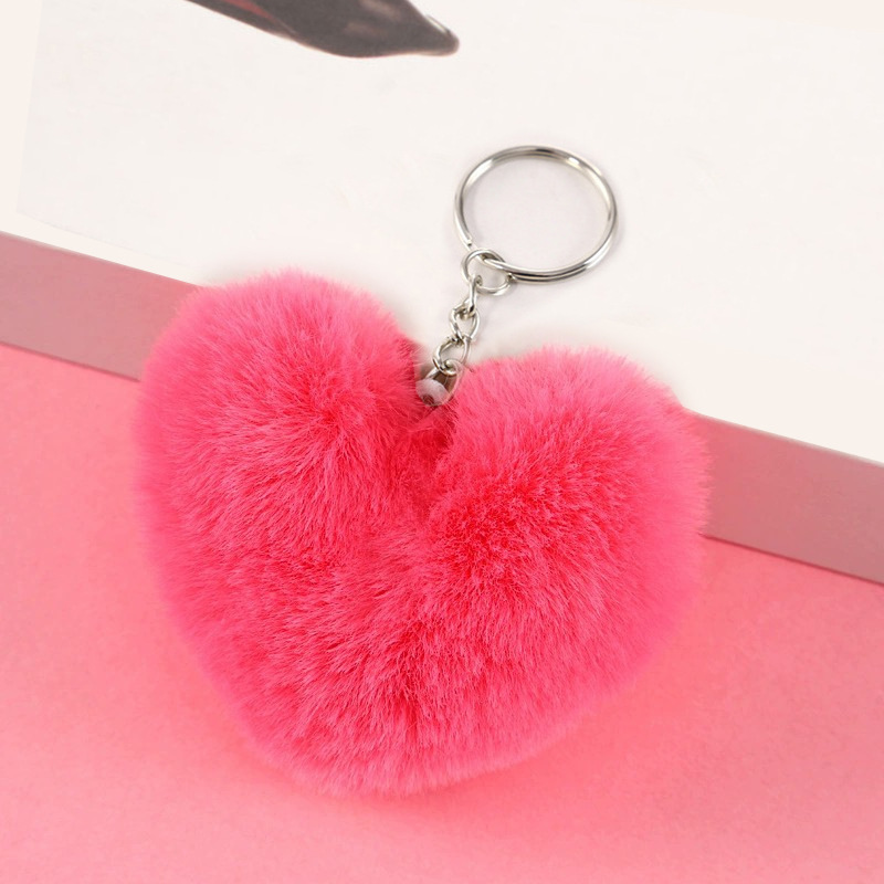 Rojo sandía - Corazón de melocotón de 8 cm