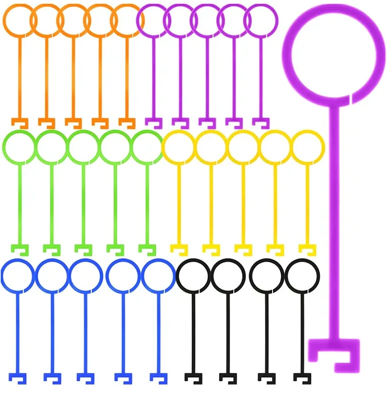 Clay Pigeon Hooks Пластиковый целевой зажим Shooting Target Hanging Hook