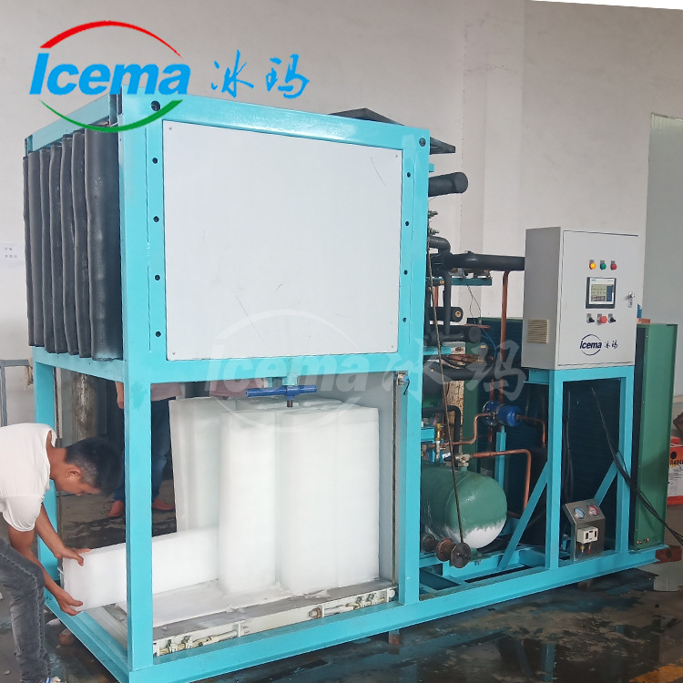 Xuzhou 2-Ton Direct Cold Ice Machine Small Cooling Ice Equipment