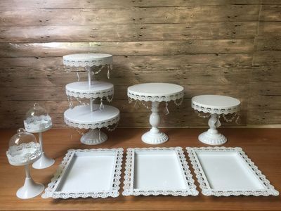 De estilo europeo de la boda mesa de postre soporte de exhibición de hierro de múltiples capas creativo pastel de cumpleaños estante de tres capas de pastelería soporte image 17