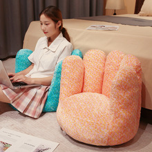 印花绒五指沙发成人手指沙发休闲手指凳简约手掌沙发阳台懒人沙发