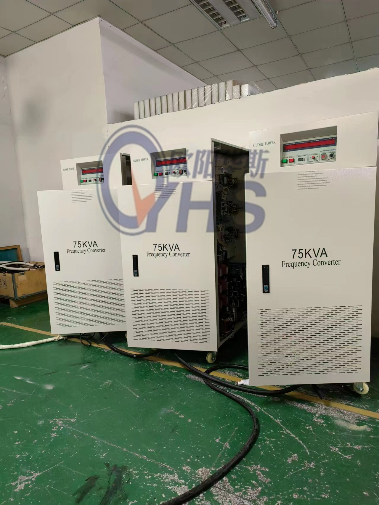 ŷ����˹����75KVA��Ƶ��Դ����ī���磬����440V 60HZ