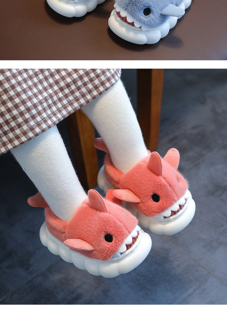 Kid's Unisex Casual Cartoon Round Toe Cotton Slippers display picture 3