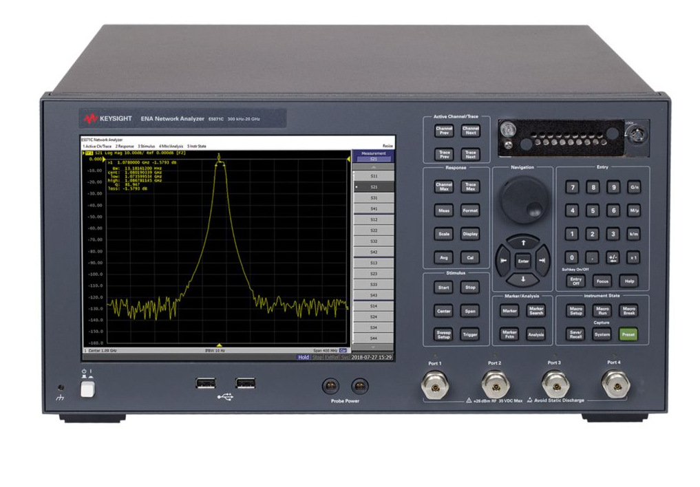 Keysight是德E5071C 矢量网络分析仪