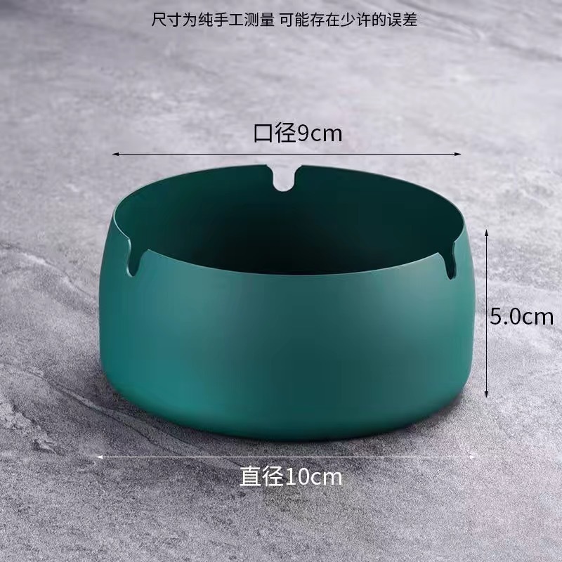 ホテルの家庭用ステンレス灰皿ネットカフェの家庭用リビングルームの金属防風大サイズの転倒防止の個性的な灰皿のアイデア|undefined