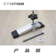 ETOPUO Woodworking Clamping Plate, Upright T-Screw, T-Slide Handle, Slot, Woodworking T-Slot, Woodworking Tool