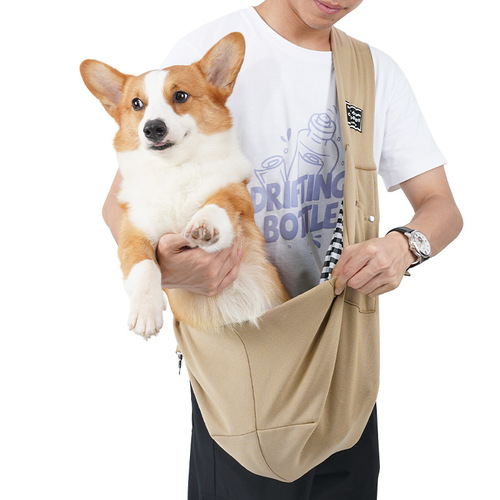 Dog bag, dog outing bag, cat bag, large capacity dog ​​bag, pet outing bag, cat bag, single shoulder portable crossbody backpack