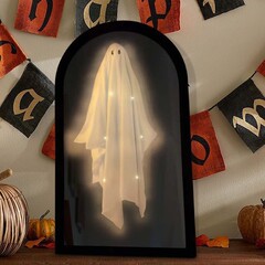 新しいハロウィンノベルティゴーストミラーハロウィンノベルティゴーストミラーホログラフィックゴーストミラーセット