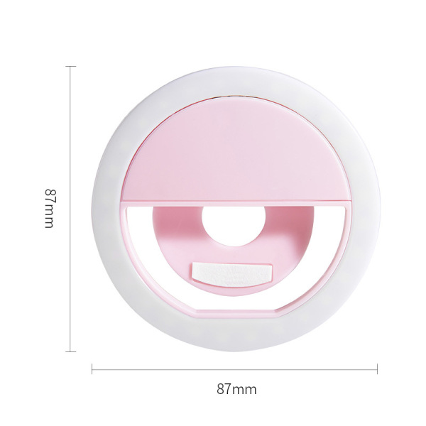 Rechargeable mobile phone fill light live broadcast RK12 clip light…