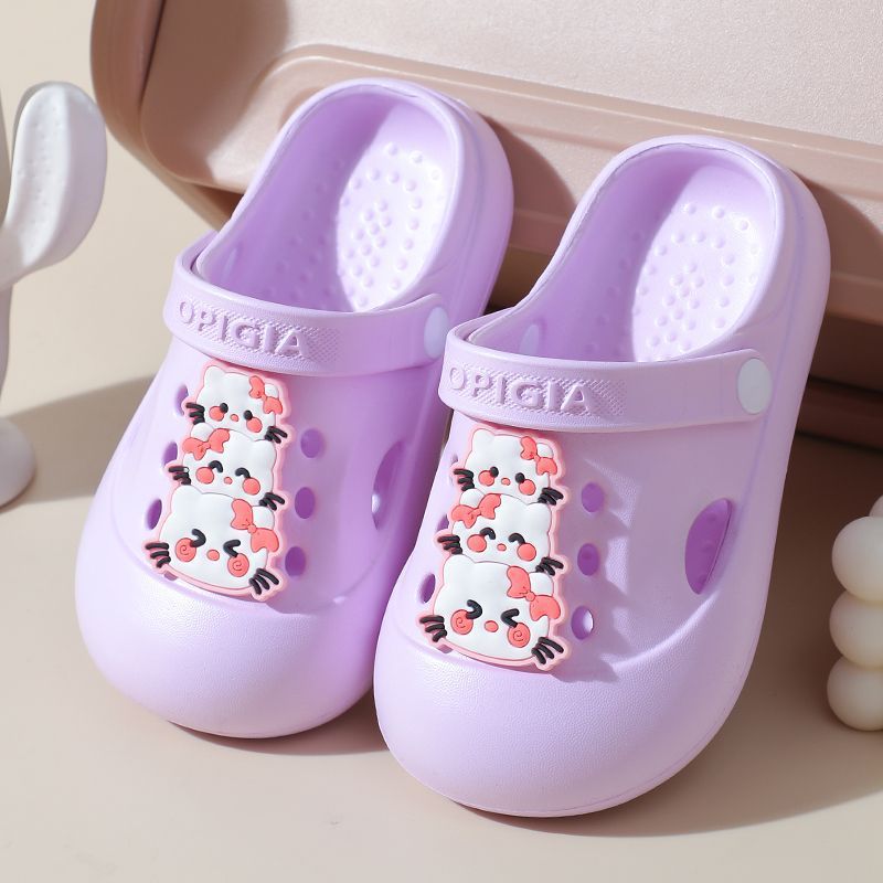 Dui Dui Mao-Purple [업그레이드된 EVA, 가볍고 편안하며 미끄럼 방지]