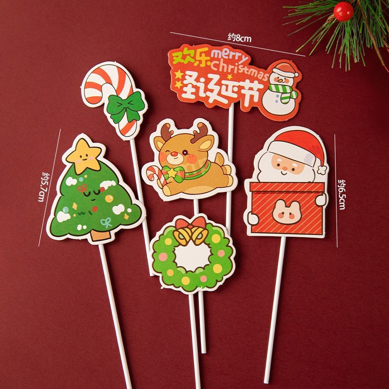10 sets of Christmas Tree Little Deer