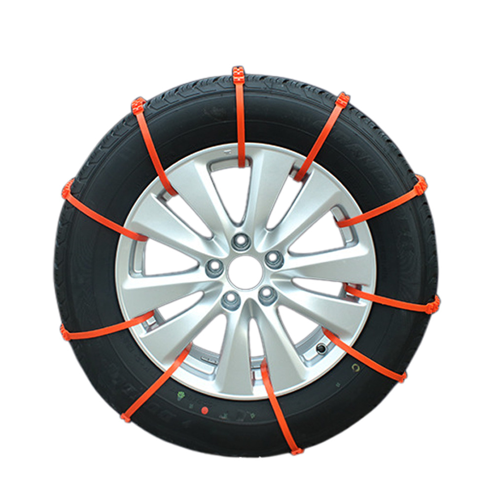 Car anti-skid strap, motorcycle and tricycle chain, universal snow tire emergency anti-skid chain