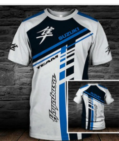 Tamaño europeo y americano transfronterizo 2022 moda nuevo traje de carreras todoterreno manga corta de verano para hombres resistente al desgaste