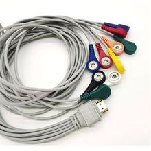 中健科仪CB系列动态心电监护仪CB-2302无卡扣心电导联线