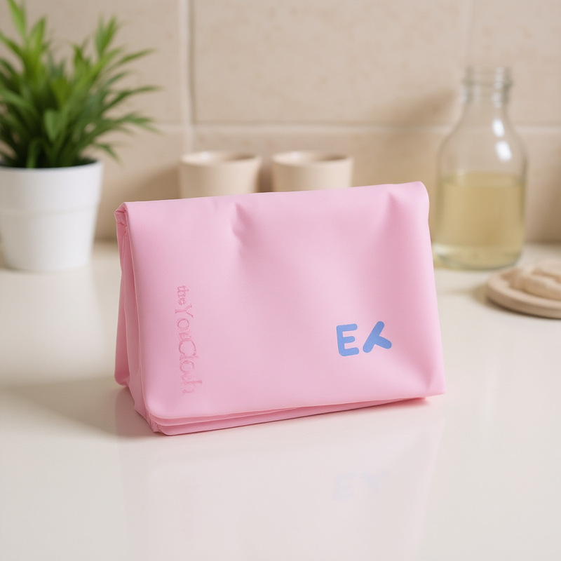 Single-Color Silk-Screen Embossed Absorbent Pva Facial Cleansing Beauty Towel, Reusable Polyvinyl Alcohol Cleaning Cloth