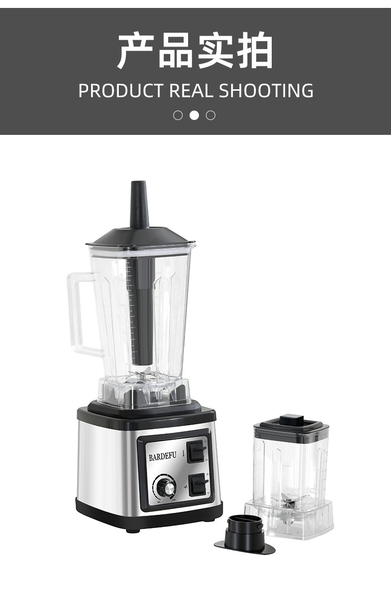 2.5L 8in1 blender Kuzey Amerika Avrupa paslanmaz çelik büyük kapasiteli ev tipi blender kıyma makinesi sıkacak
