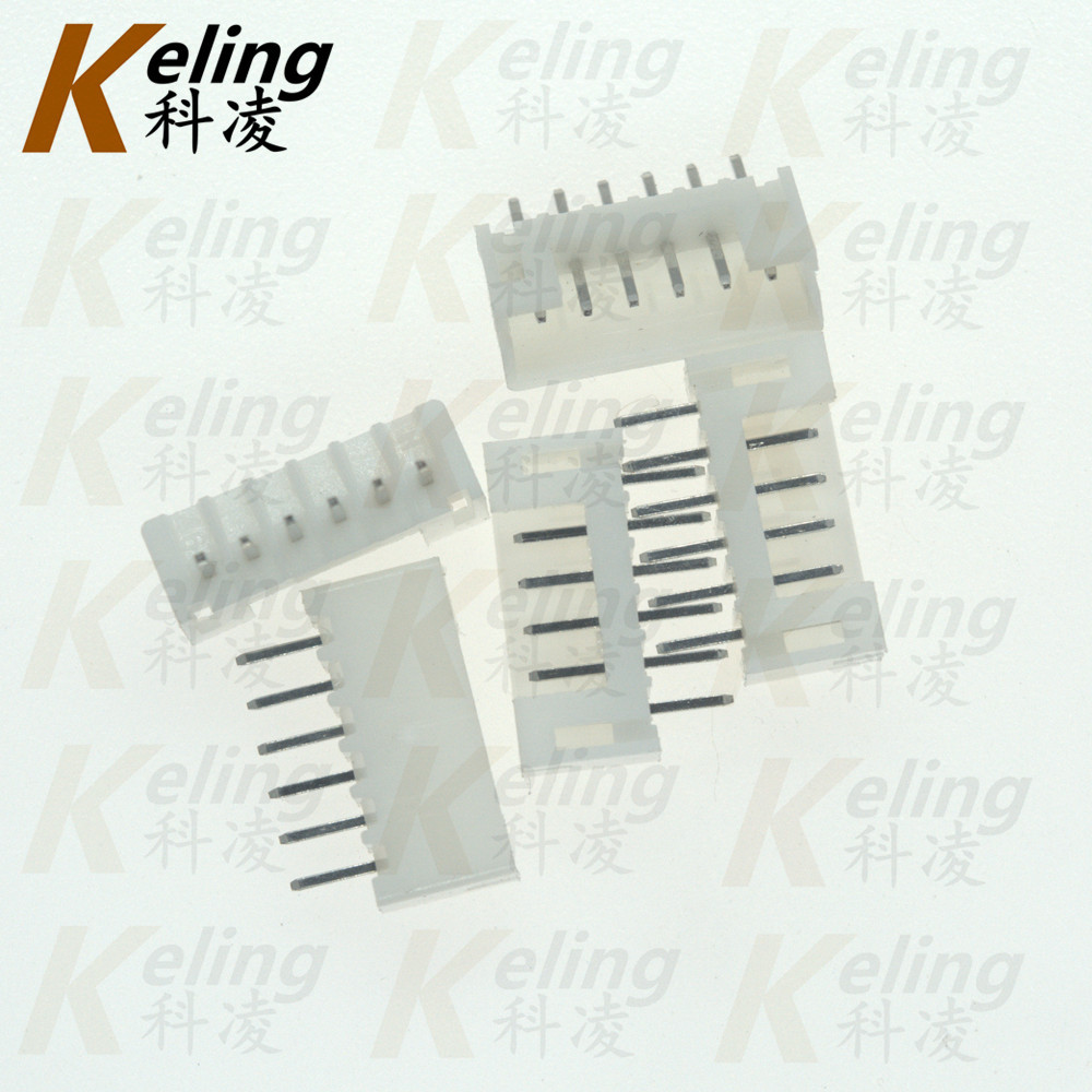 PH2.0针座 间距2MM PH6PIN 接插件 直针 插拔式连接器 PH-6A