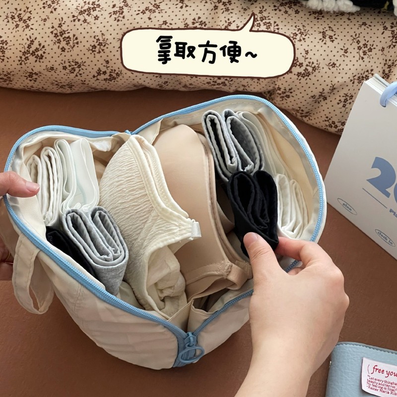 下着収納袋、下着と靴下のスリーインワン大容量防水旅行下着収納袋女性用整理袋|undefined
