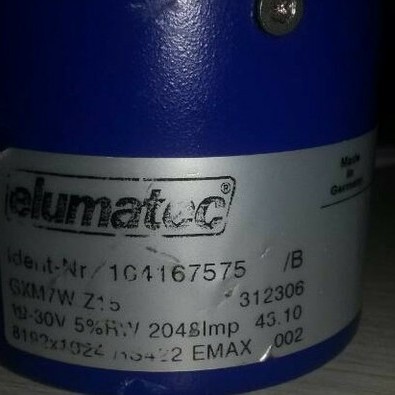 1G4167575 B    GXM7WZ15  （312306 ） ELUMATEC  编码器