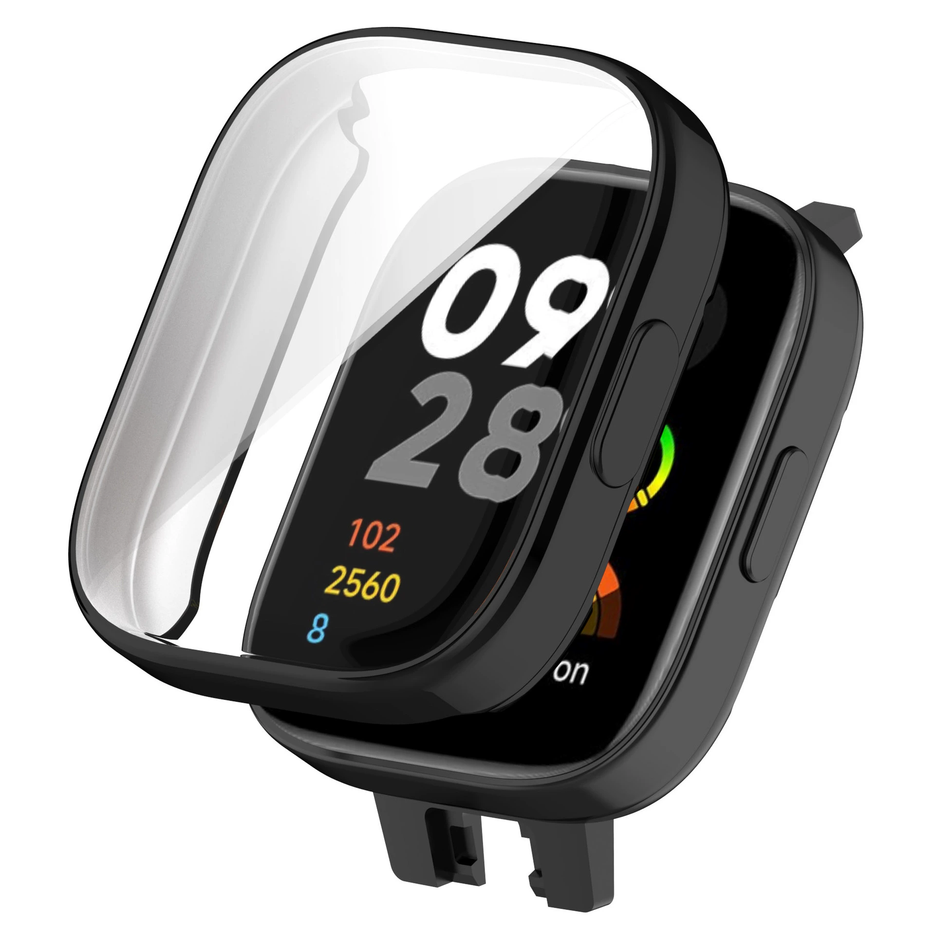 Подходит для Redmi Watch 3. Защитный чехол из ТПУ для Redmi Watch3. Защитный комплект из ТПУ с покрытием. Мягкая оболочка для Redmi 3.