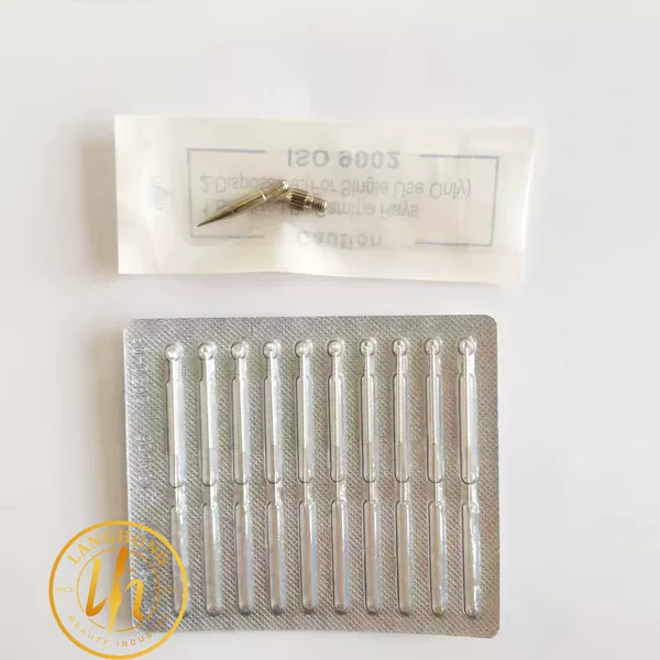 Accessories for White Spot Removal Pen Needles: Thick and Fine Needles, Universal German Spot Removal Device Needle Caps, Disposable Acupuncture Needles