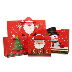 クリスマスの贈り物の袋の卸売りのクリスマスイブの贈り物の対外貿易の手提げの袋のキャンディーの贈り物の袋のリンゴの包装のアイデア