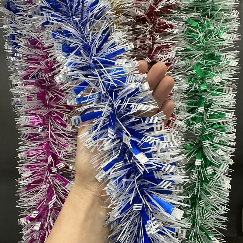 クリスマス 2m 暗号化チェック柄エッジカラーストリップリンドスノーフレークエッジウールストリップ結婚式の装飾リボンラテアート結婚式の装飾|undefined