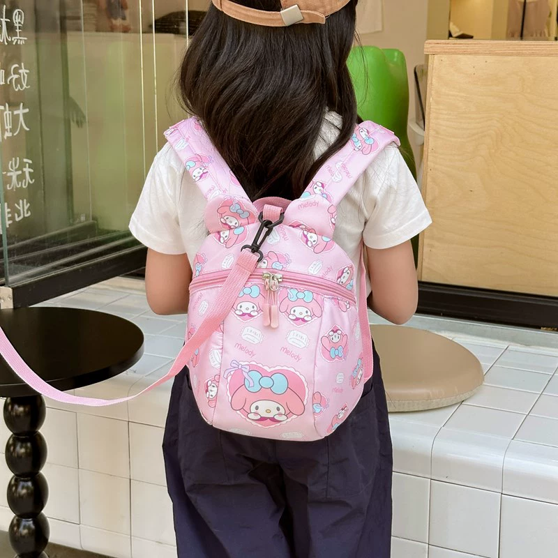 Children's cartoon backpack, card holder, bag for kindergarten, anti-lost, oxford cloth