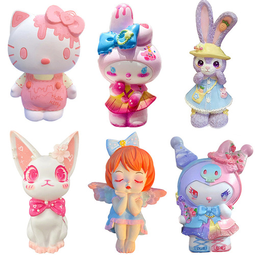 Shatterproof, Drop-Resistant Plaster Dolls: White Blanks for Kids' DIY Coloring—Available in Small and Large Sizes, Perfect for Ceramic Painting and Street-Vendor Toys