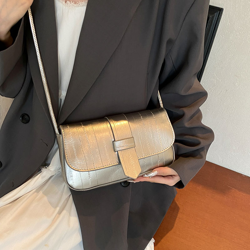 Luxury ligero francés nicho anguila estampado brazalete simple retro estilo exterior versátil bolso de hombro bolso de viaje diario