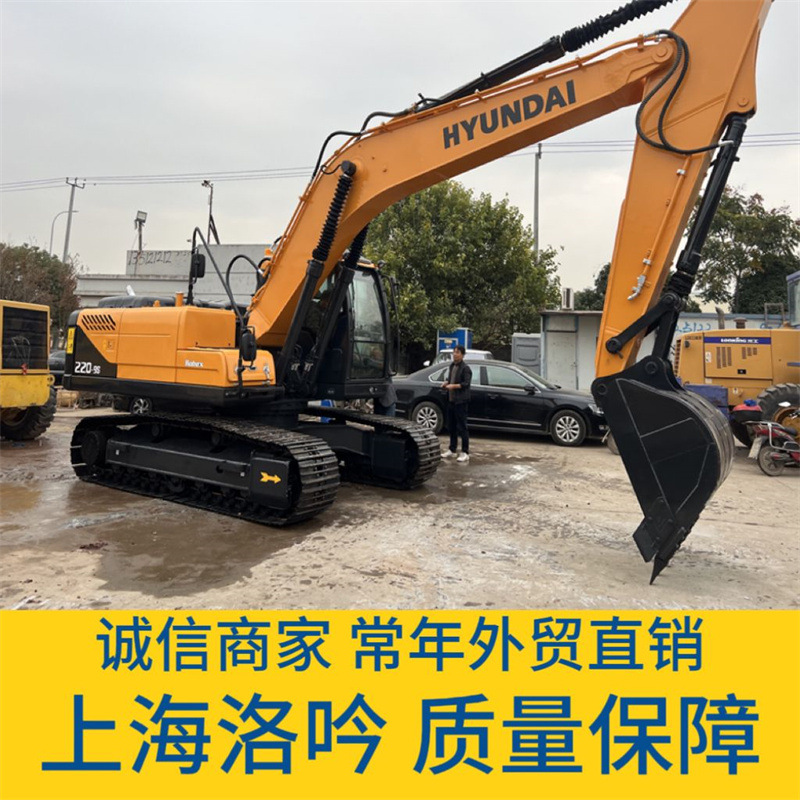 Exportaciones de Malasia en buenas condiciones, excavadoras modernas 220 - 9S de segunda mano a un buen precio.