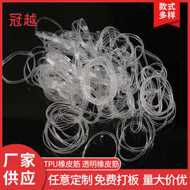 厂家TPU橡皮筋透明橡皮筋工业用橡胶制品o型圈橡胶橡皮筋定 制