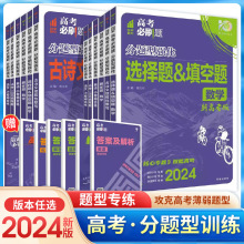 2024高考必刷题分题型强化数学选择题与填空题解答题大题创新题练