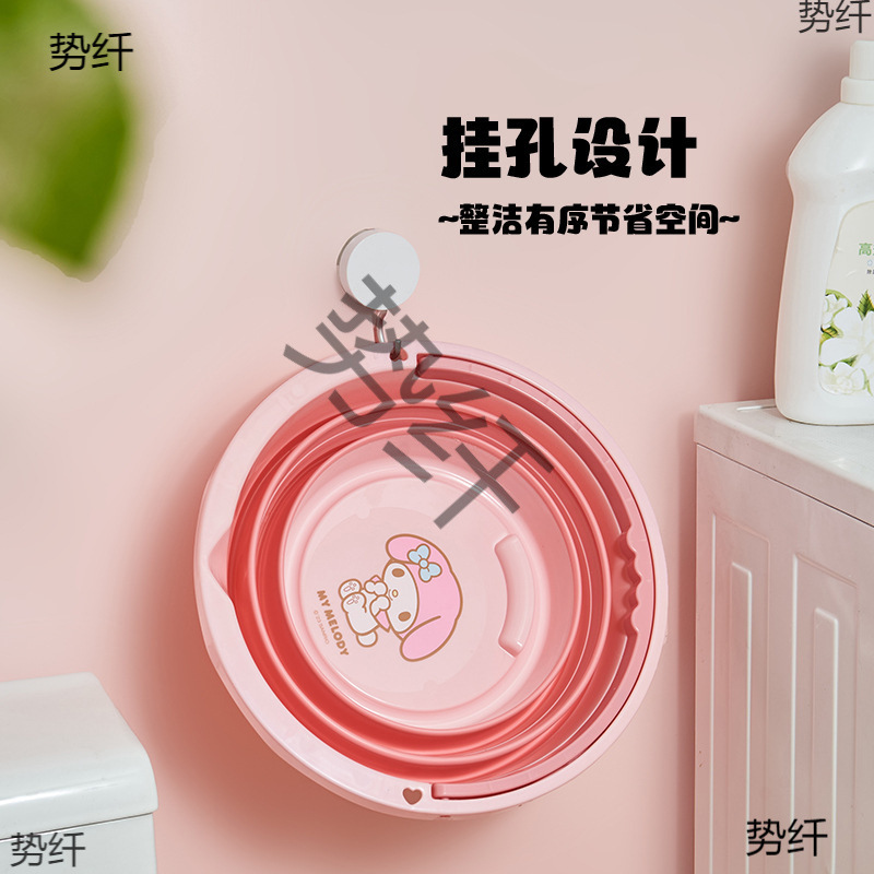 便携式可折叠水桶车载户外加厚洗车桶车用钓鱼桶旅行式家用塑料桶