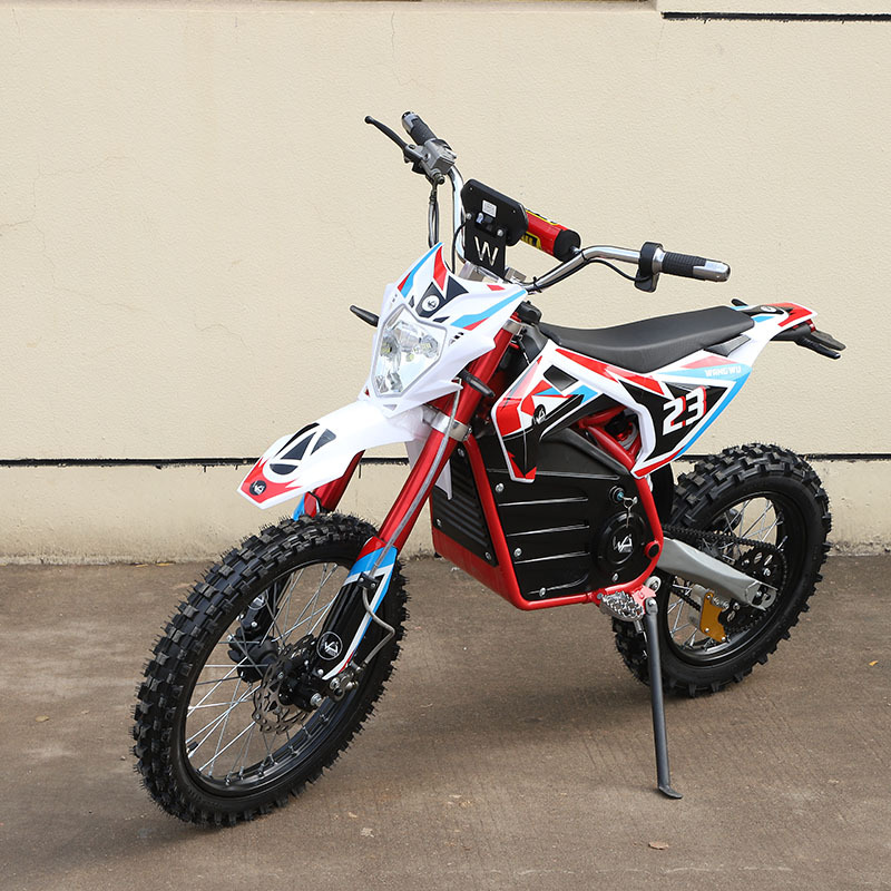 Factory Produces Youth Electric Off-Road Motorcycle 60V2000W1500W20A Lithium Battery Two-Wheel Venue Vehicle