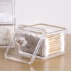 Cotton swabs, table storage system, cotton pads, storage box, acrylic makeup box