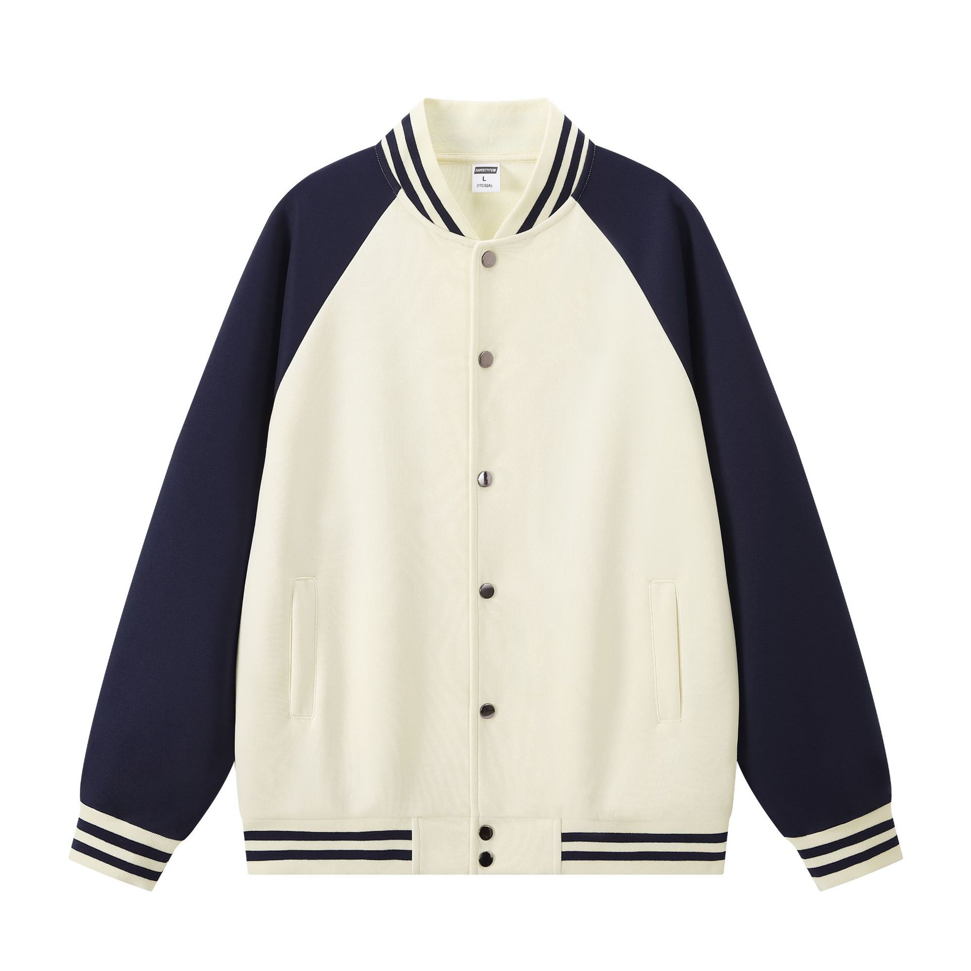 살구와 네이비 블루