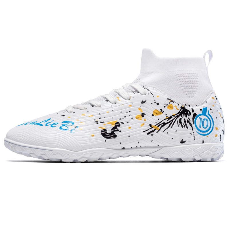 Nuevos zapatos de fútbol para hombres y mujeres con clavos largos zapatos de fútbol juveniles zapatos de entrenamiento antideslizantes un cabello
